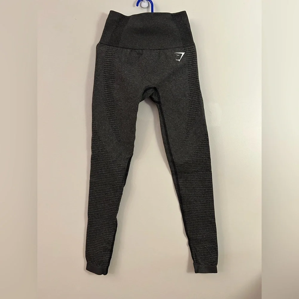 Gymshark Dark Grey Leggings - Picture 1 of 9